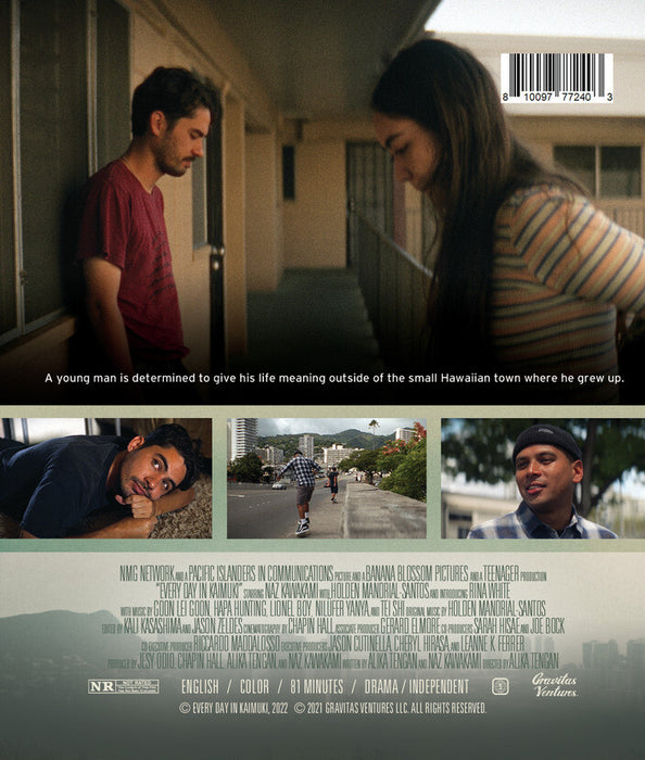 Every Day in Kaimuki (MOD) (BluRay Movie) - back cover art