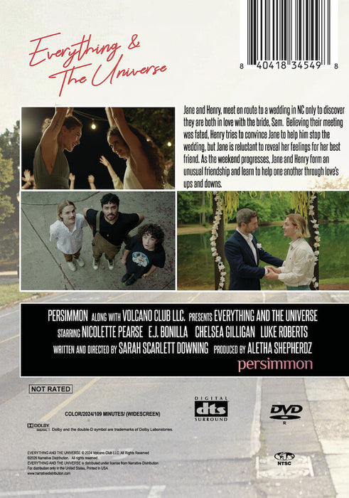 Everything & The Universe (MOD) (DVD Movie) - back cover art