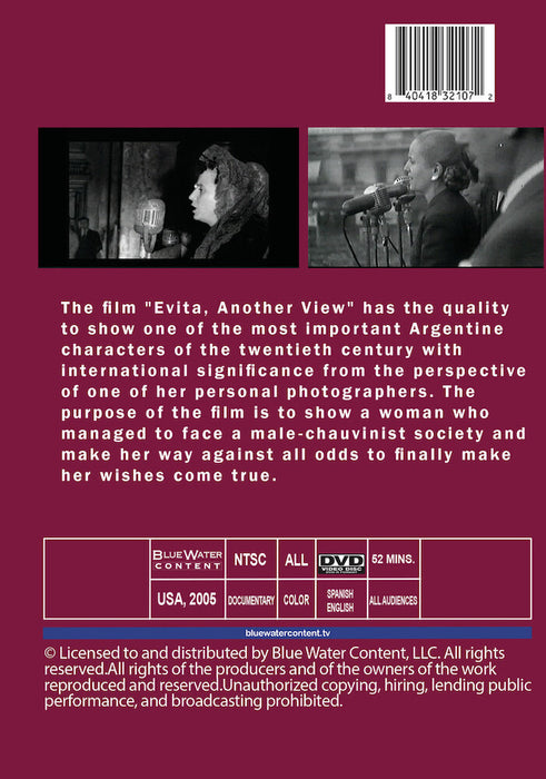 Evita, Another View (MOD) (DVD Movie) - back cover art