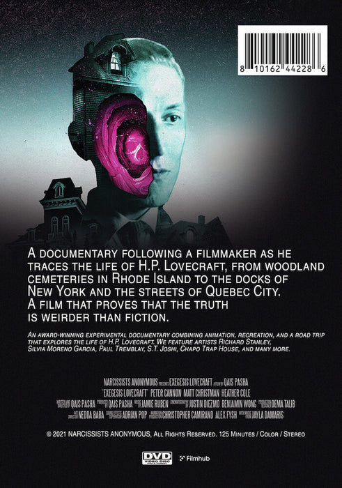 Exegesis Lovecraft (MOD) (DVD Movie) - back cover art