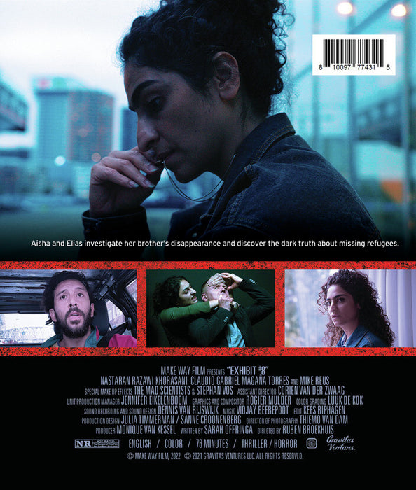 Exhibit #8 (MOD) (BluRay Movie) - back cover art