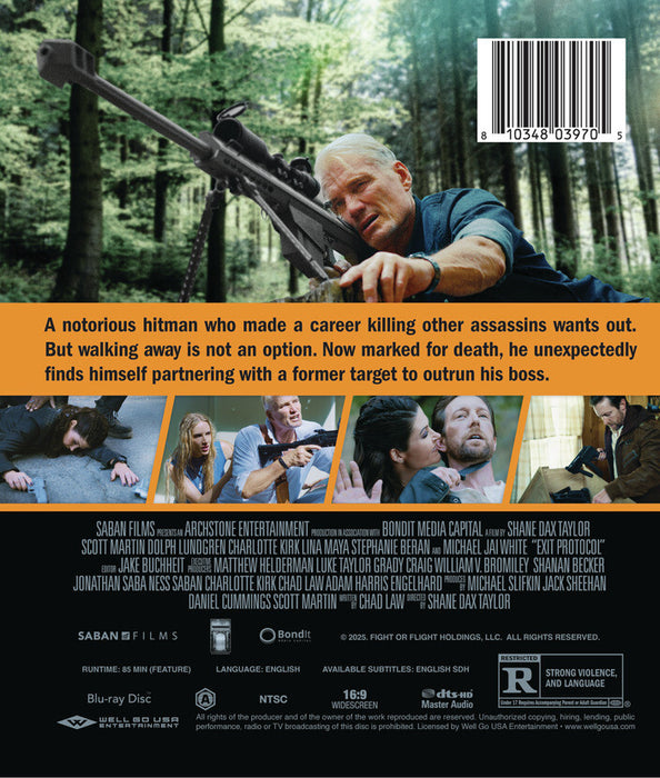 Exit Protocol (MOD) (BluRay Movie) - back cover art