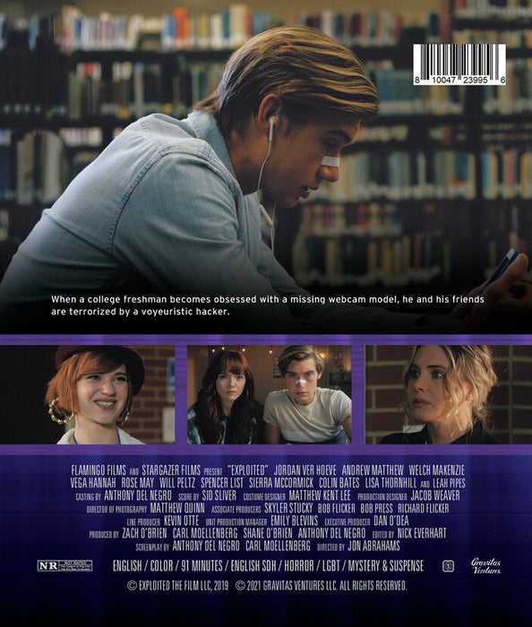 Exploited (MOD) (BluRay Movie) - back cover art