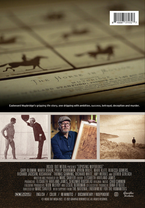 Exposing Muybridge (MOD) (DVD Movie) - back cover art