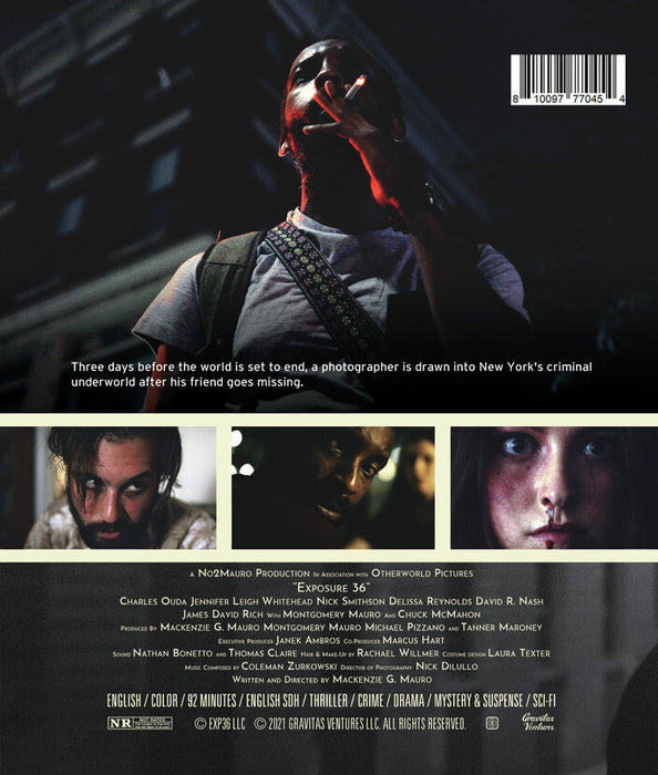 Exposure 36 (MOD) (BluRay Movie) - back cover art