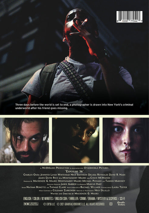 Exposure 36 (MOD) (DVD Movie) - back cover art