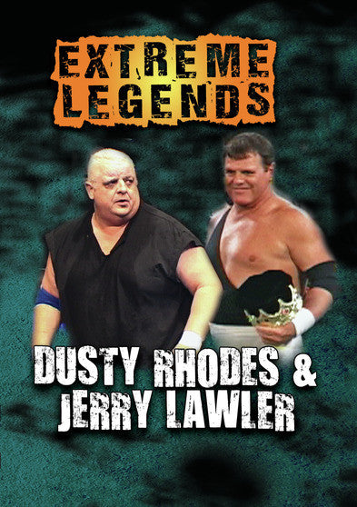 Extreme Legends: Dusty Rhodes & Jerry Lawler (MOD) (DVD Movie) - movie cover art