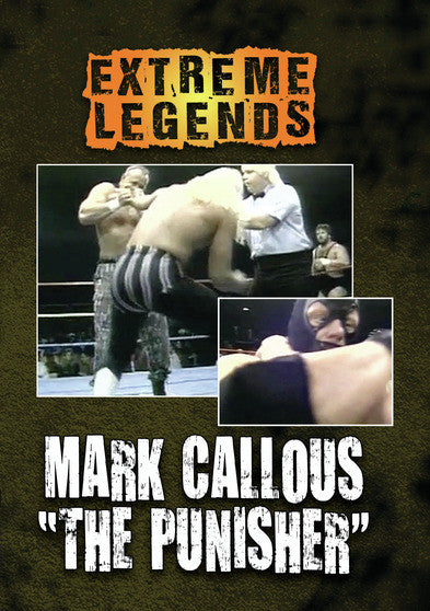 Extreme Legends: Mark Callous The Punisher (MOD) (DVD Movie) - movie cover art