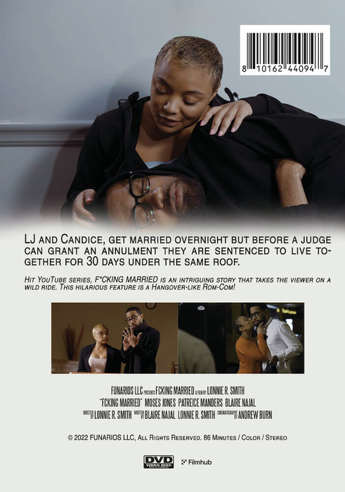 F*cking Married (MOD) (DVD Movie) - back cover art