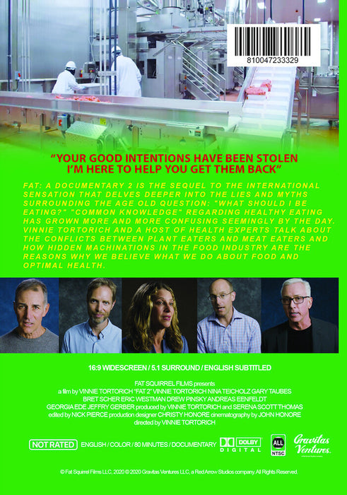 FAT: A Documentary 2 (MOD) (DVD Movie) - back cover art
