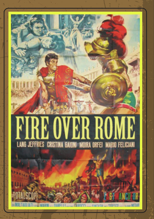 FIRE OVER ROME (MOD) (DVD Movie) - movie cover art