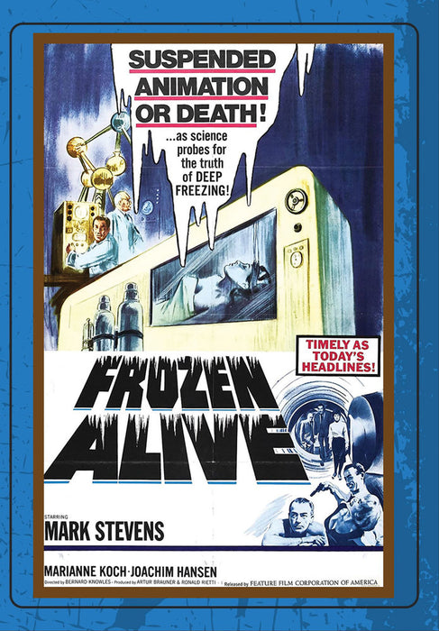 FROZEN ALIVE (MOD) (DVD Movie) - movie cover art