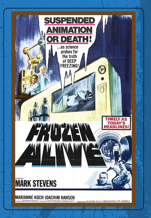 FROZEN ALIVE (MOD) (DVD Movie) - movie cover art