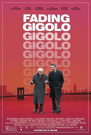 Fading Gigolo DVD - movie cover art