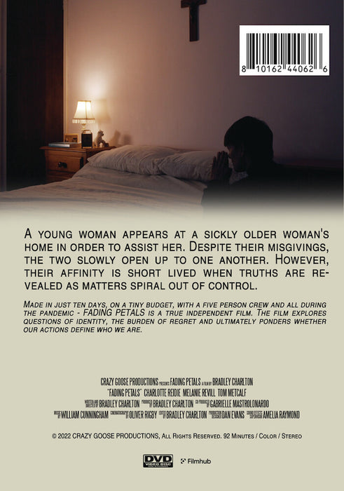 Fading Petals (MOD) (DVD Movie) - back cover art