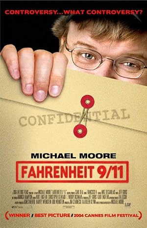 Fahrenheit 9/11 DVD - movie cover art