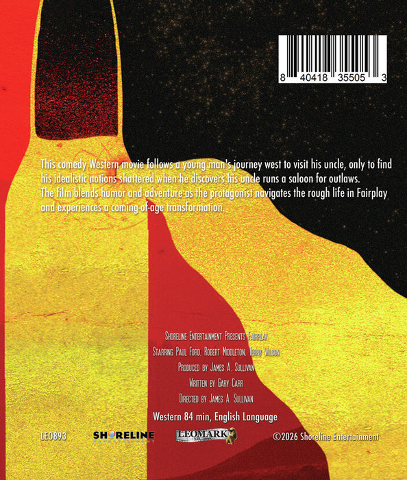 Fairplay (MOD) (BluRay Movie) - back cover art