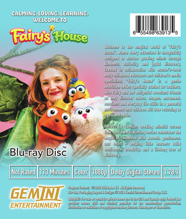 Fairy's House (MOD) (BluRay Movie) - back cover art