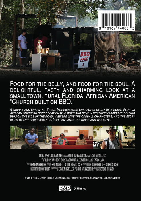 Faith Hope and BBQ (MOD) (DVD Movie) - back cover art