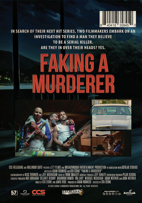 Faking A Murderer (MOD) (DVD Movie) - back cover art