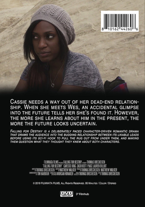 Falling for Destiny (MOD) (DVD Movie) - back cover art