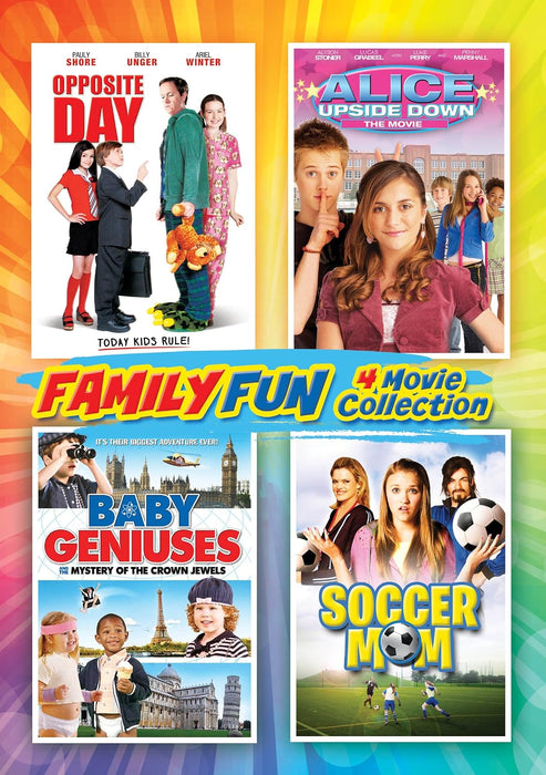Family Fun 4 Movie Collection DVD - movie cover art