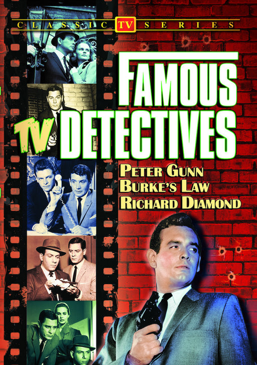 Famous TV Detectives (Peter Gunn / Burke's Law / Richard Diamond) (MOD) (DVD MOVIE)