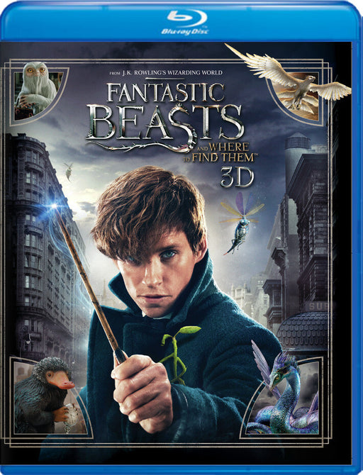 Fantastic Beasts and Where to Find Them (MOD) (BluRay Movie) - movie cover art