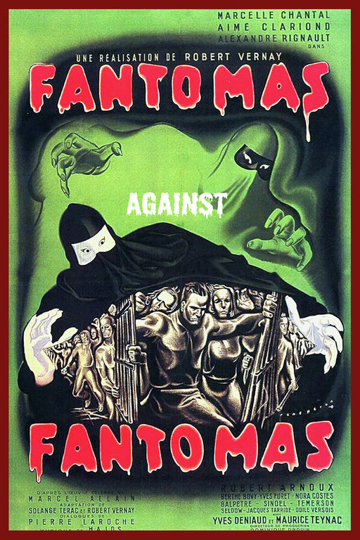 Fantomas Against Fantomas (MOD) (DVD Movie) - movie cover art