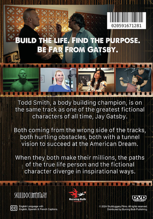 Far From Gatsby: The Todd Smith Vision (MOD) (DVD Movie) - back cover art