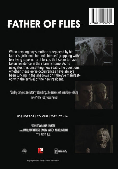Father of Flies (MOD) (DVD Movie) - back cover art