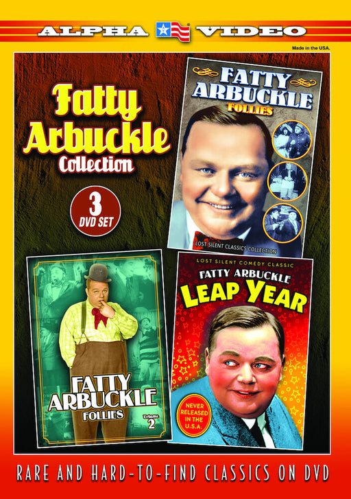 Fatty Arbuckle Collection (3-DVD) (MOD) (DVD MOVIE) - movie cover art