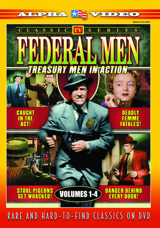 Federal Men - Volumes 1-4 (4 (MOD) (DVD Movie) - movie cover art