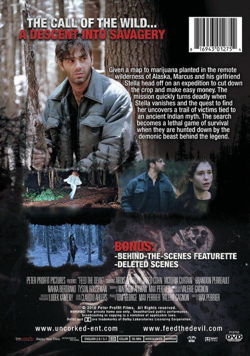 Feed the Devil (MOD) (DVD Movie) - back cover art