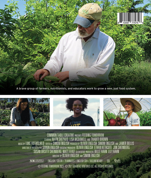 Feeding Tomorrow (MOD) (BluRay Movie) - back cover art