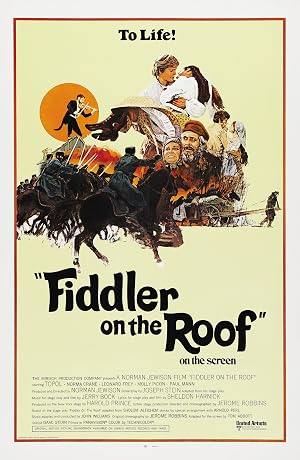 Fiddler on the Roof DVD - movie cover art