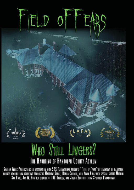 Field of Fears: The Haunting of Randolph County Asylum (MOD) (DVD Movie) - movie cover art