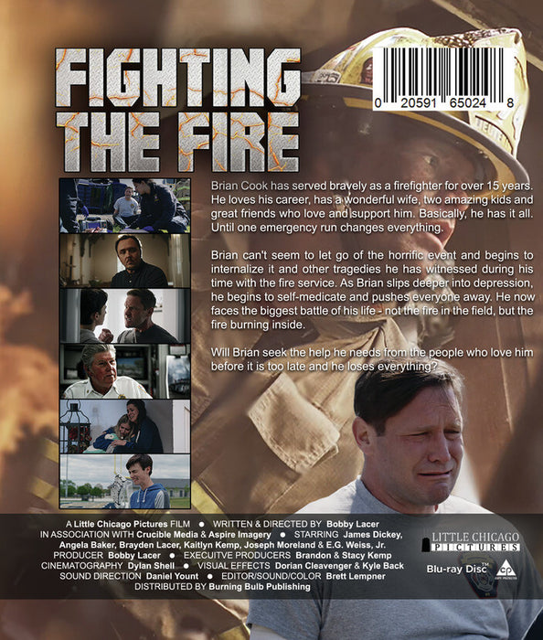 Fighting the Fire (MOD) (BluRay Movie) - back cover art