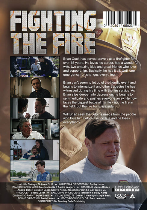 Fighting the Fire (MOD) (DVD Movie) - back cover art