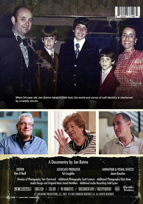 Filling in the Blanks (MOD) (DVD Movie) - back cover art