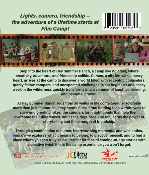 Film Camp (MOD) (BluRay Movie) - back cover art