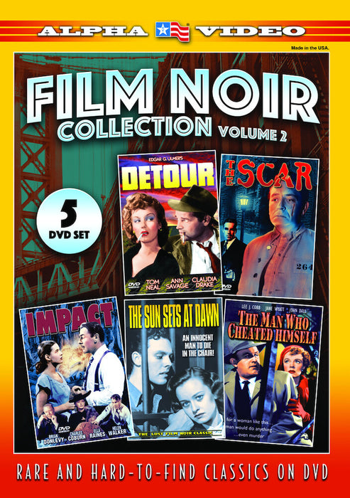 Film Noir Collection, Volume 2 (5-DVD) (MOD) (DVD MOVIE)