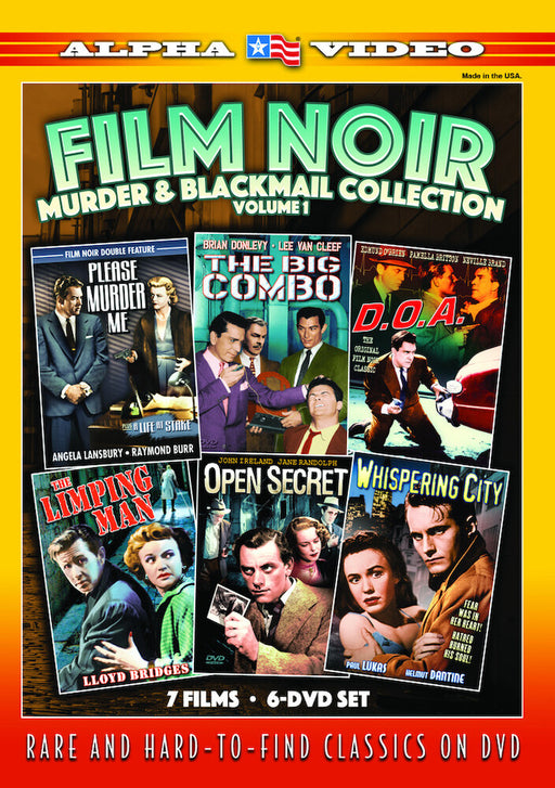 Film Noir Murder & Blackmail Collection, Volume 1 (See Synopsis for ti (MOD) (DVD MOVIE)