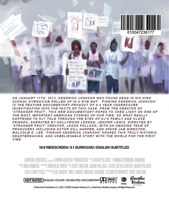 Finding Kendrick Johnson (MOD) (BluRay Movie) - back cover art