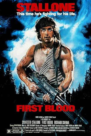First Blood Blu-ray - movie cover art