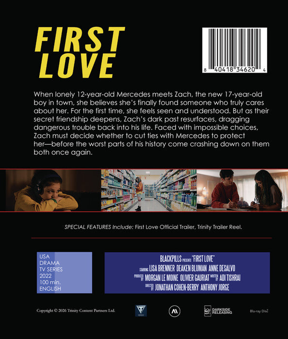 First Love (MOD) (BluRay Movie) - back cover art