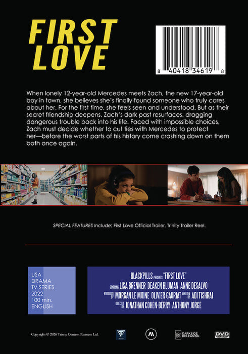 First Love (MOD) (DVD Movie) - back cover art