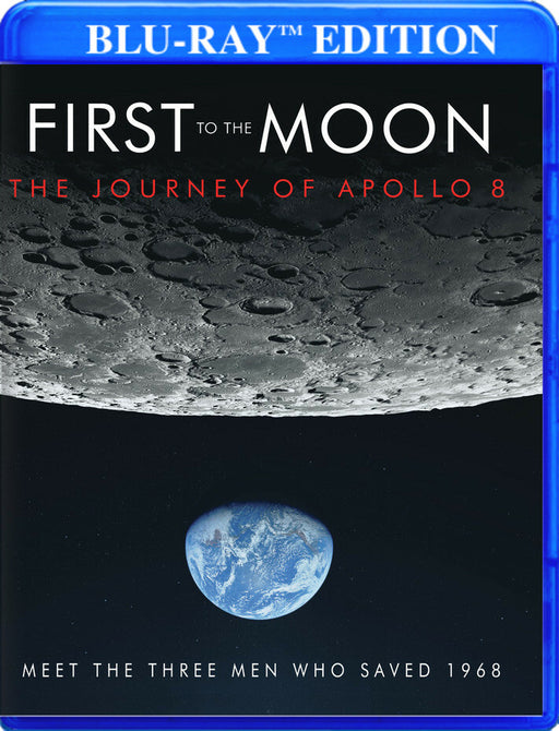 First To The Moon (MOD) (BluRay Movie) - movie cover art