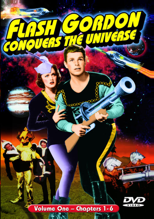 Flash Gordon Conquers The Universe, Volume 1 (Chapters 1-6) (MOD) (DVD Movie) - movie cover art