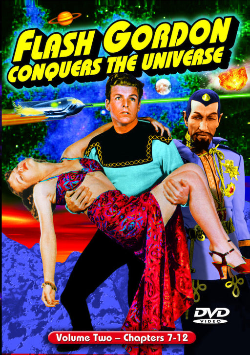 Flash Gordon Conquers The Universe, Volume 2 (Chapters 7-12) (MOD) (DVD Movie) - movie cover art